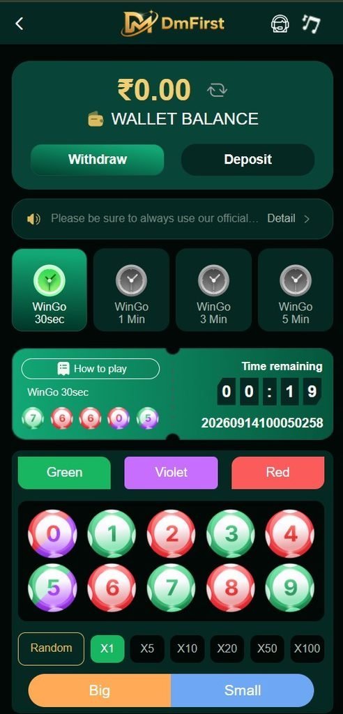 DmFirst Game